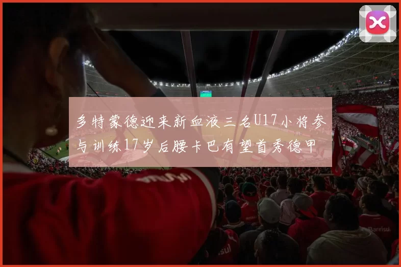 多特蒙德迎来新血液三名U17小将参与训练17岁后腰卡巴有望首秀德甲